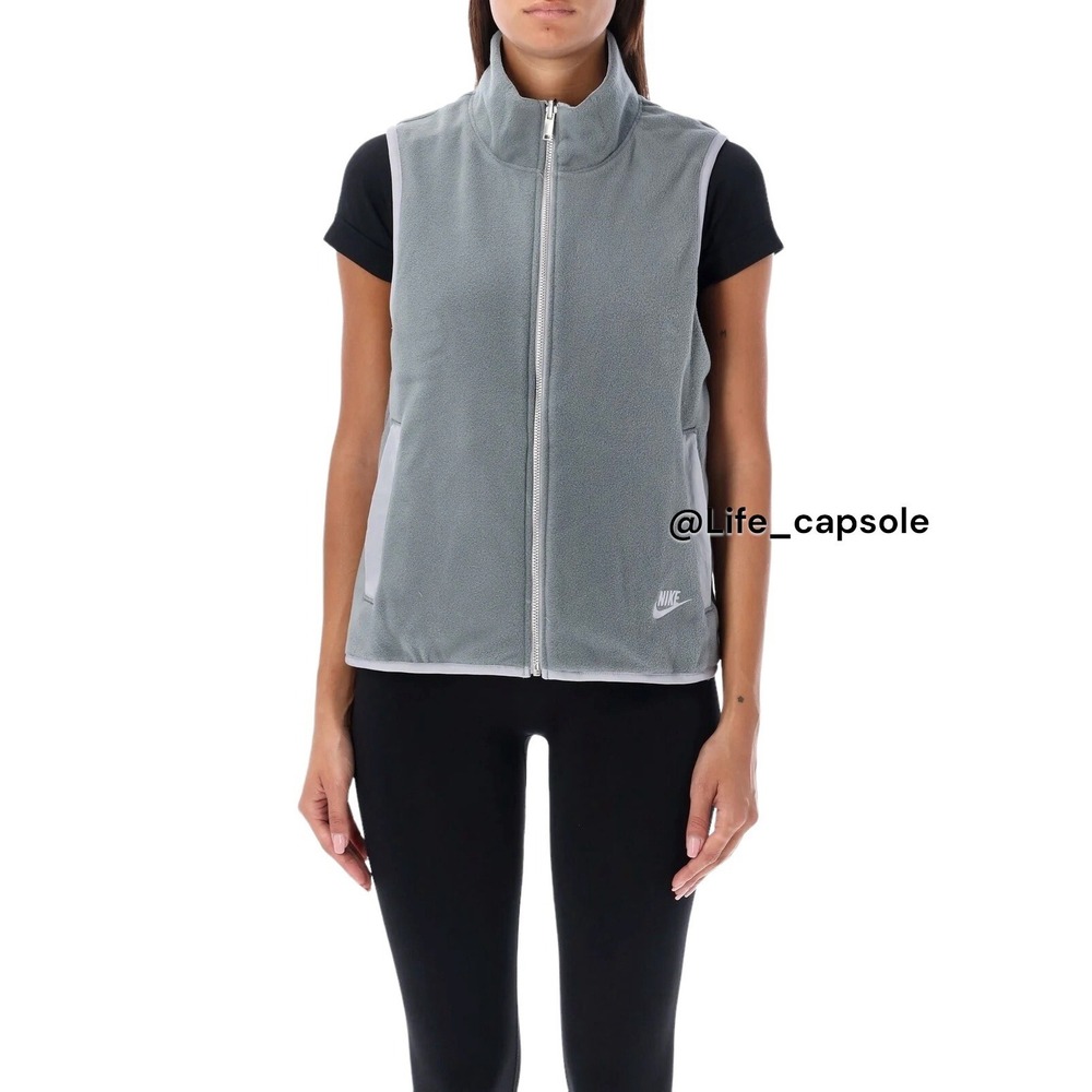 Size S Nike Vest Grey Sportswear Sports Utility Reversible FQ1577-02 $105 NWT - Picture 5 of 13